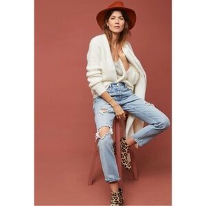 Anthropologie | Sleeping On Snow Northbound Eyelash Cozy Cardigan ~ Small NWT